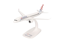 Herpa 614566 - 1:200 - Croatia Airlines Airbus A220-300 Zagreb